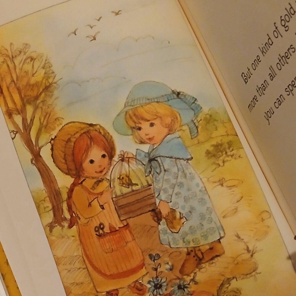 Vintage 1974 Hallmark Hardcover Book, The Gold Of Friendship GUC - Picture 6 of 6